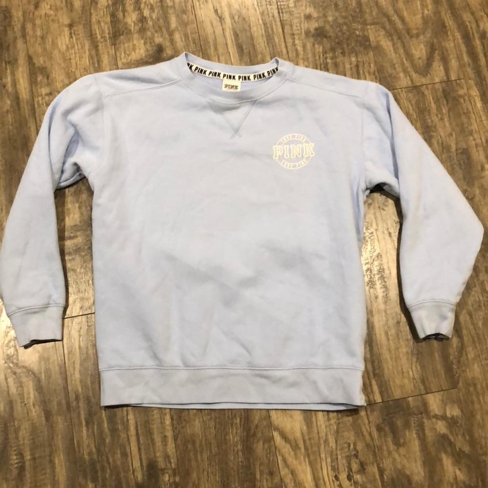 Pink Victoria’s secret sweat shirt SZ XS